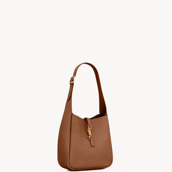 Saint Laurent LE 5 À 7 supple SMALL IN GRAINED LEATHER designed in Paris