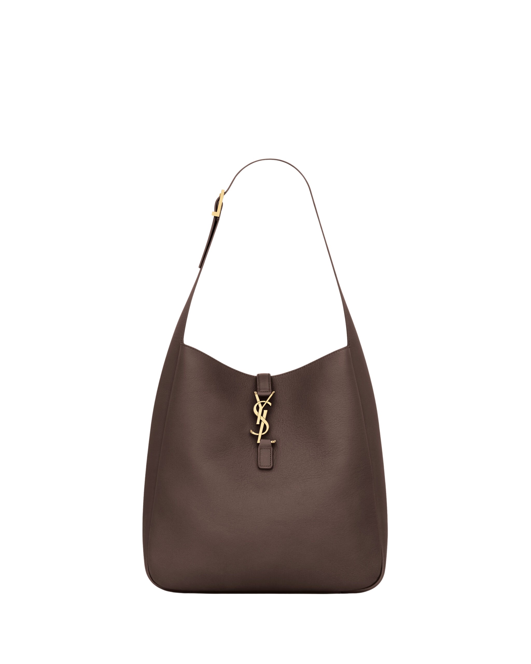 Saint Laurent LE 5 À 7 supple large in grained leather designed in Paris