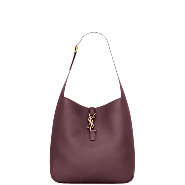 Saint Laurent LE 5 À 7 supple large in grained leather designed in Paris