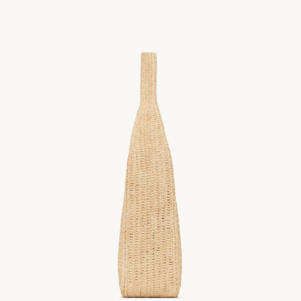 Saint Laurent LE 5 À 7 supple large in raffia designed in Paris