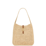 Saint Laurent LE 5 À 7 supple large in raffia designed in Paris