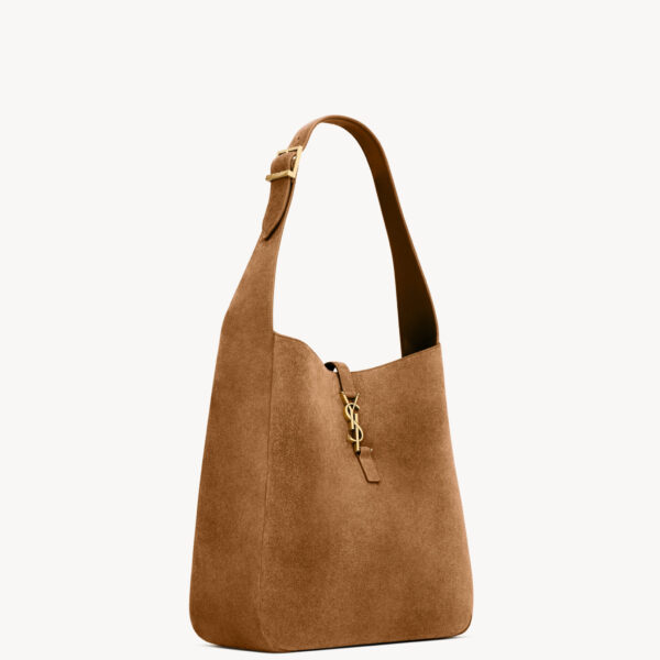 Saint Laurent LE 5 À 7 supple large in suede designed in Paris