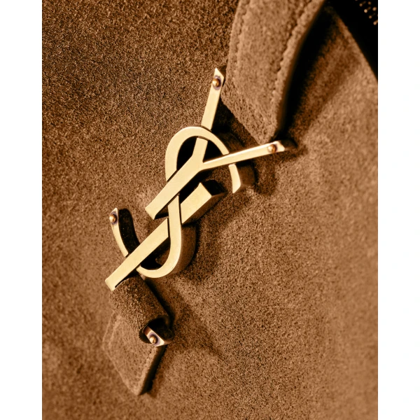 Saint Laurent LE 5 À 7 supple large in suede, view 6