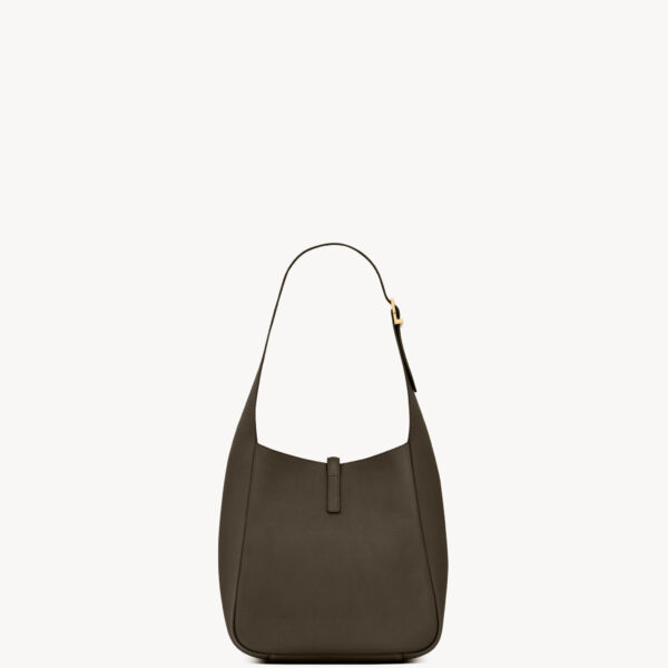 Saint Laurent LE 5 À 7 supple small IN GRAINED LEATHER designed in Paris