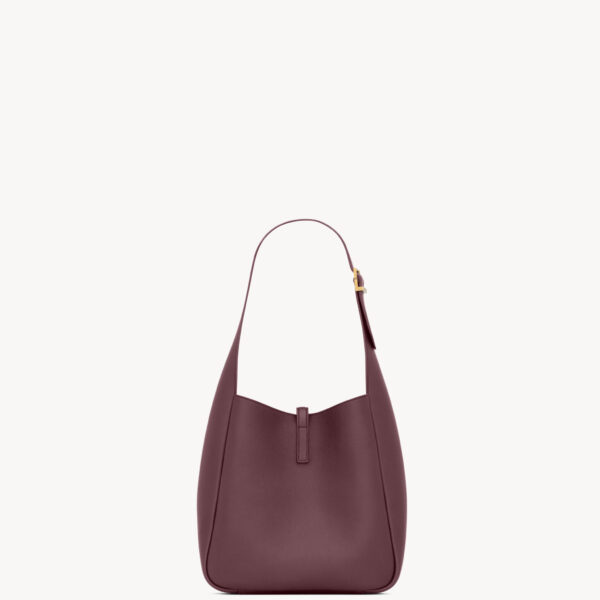 Saint Laurent LE 5 À 7 supple small IN GRAINED LEATHER designed in Paris