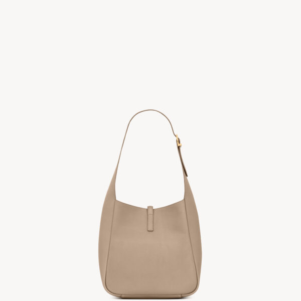 Saint Laurent LE 5 À 7 supple small IN GRAINED LEATHER designed in Paris