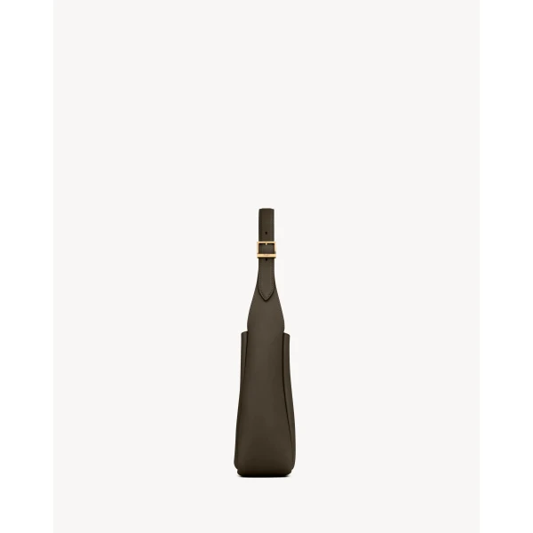 Saint Laurent LE 5 À 7 supple small IN GRAINED LEATHER, view 4