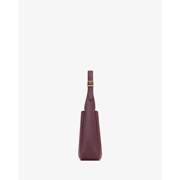 Saint Laurent LE 5 À 7 supple small IN GRAINED LEATHER, view 4