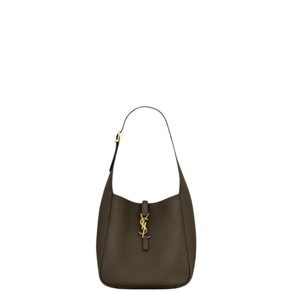 Saint Laurent LE 5 À 7 supple small IN GRAINED LEATHER designed in Paris