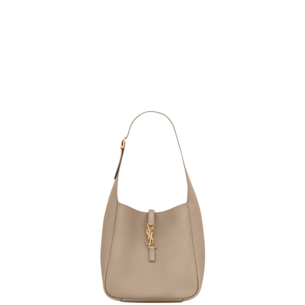Saint Laurent LE 5 À 7 supple small IN GRAINED LEATHER designed in Paris