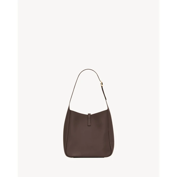 Saint Laurent LE 5 À 7 supple small in grained leather, view 4
