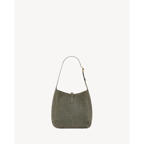 Saint Laurent LE 5 À 7 supple small in grained nubuck, view 4