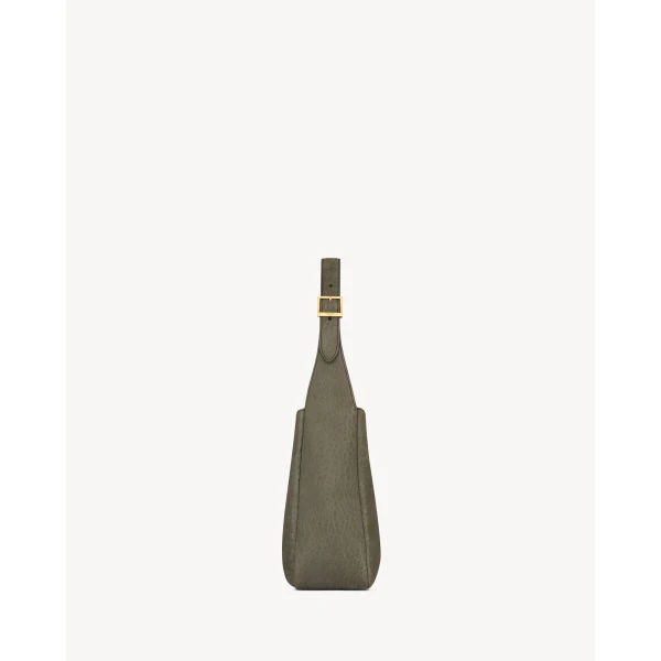 Saint Laurent LE 5 À 7 supple small in grained nubuck, view 5