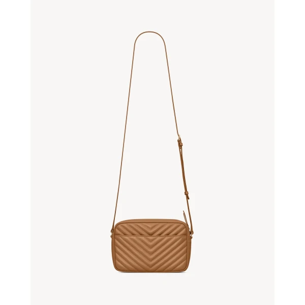 Saint Laurent LOU camera bag in quilted leather, view 2