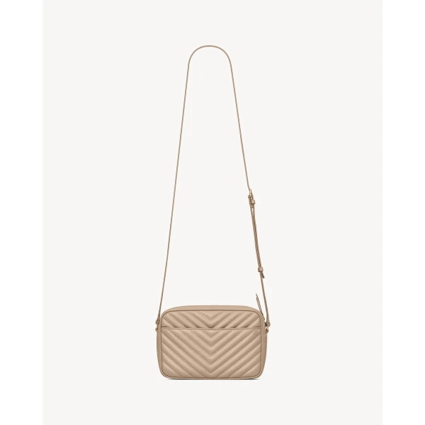 Saint Laurent LOU camera bag in quilted leather, view 2
