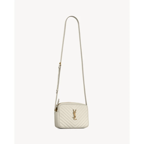 Saint Laurent LOU camera bag in quilted leather, view 4