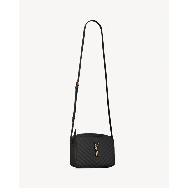 Saint Laurent LOU camera bag in quilted leather, view 4