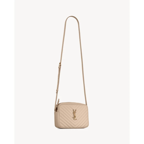 Saint Laurent LOU camera bag in quilted leather, view 4