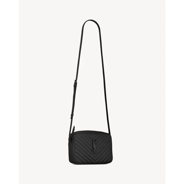 Saint Laurent LOU camera bag in quilted leather, view 4