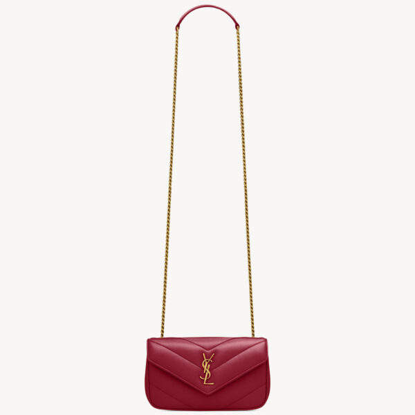 Saint Laurent LOULOU MINI in lambskin designed in Paris
