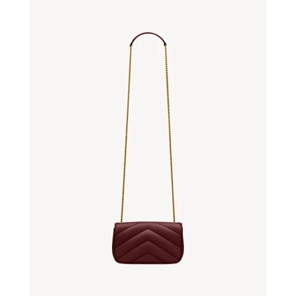 Saint Laurent LOULOU MINI in lambskin, view 3