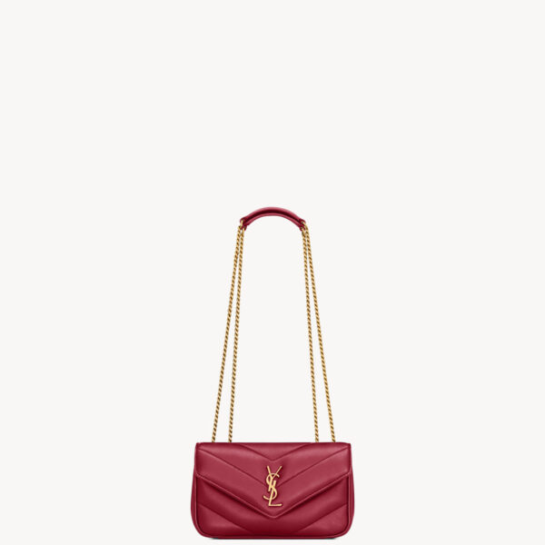 Saint Laurent LOULOU MINI in lambskin designed in Paris