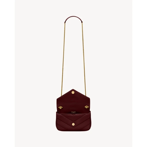 Saint Laurent LOULOU MINI in lambskin, view 5