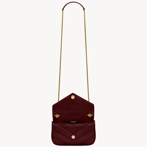 Saint Laurent LOULOU MINI in lambskin designed in Paris