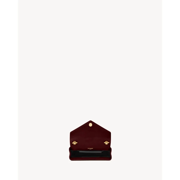Saint Laurent LOULOU MINI in lambskin, view 6