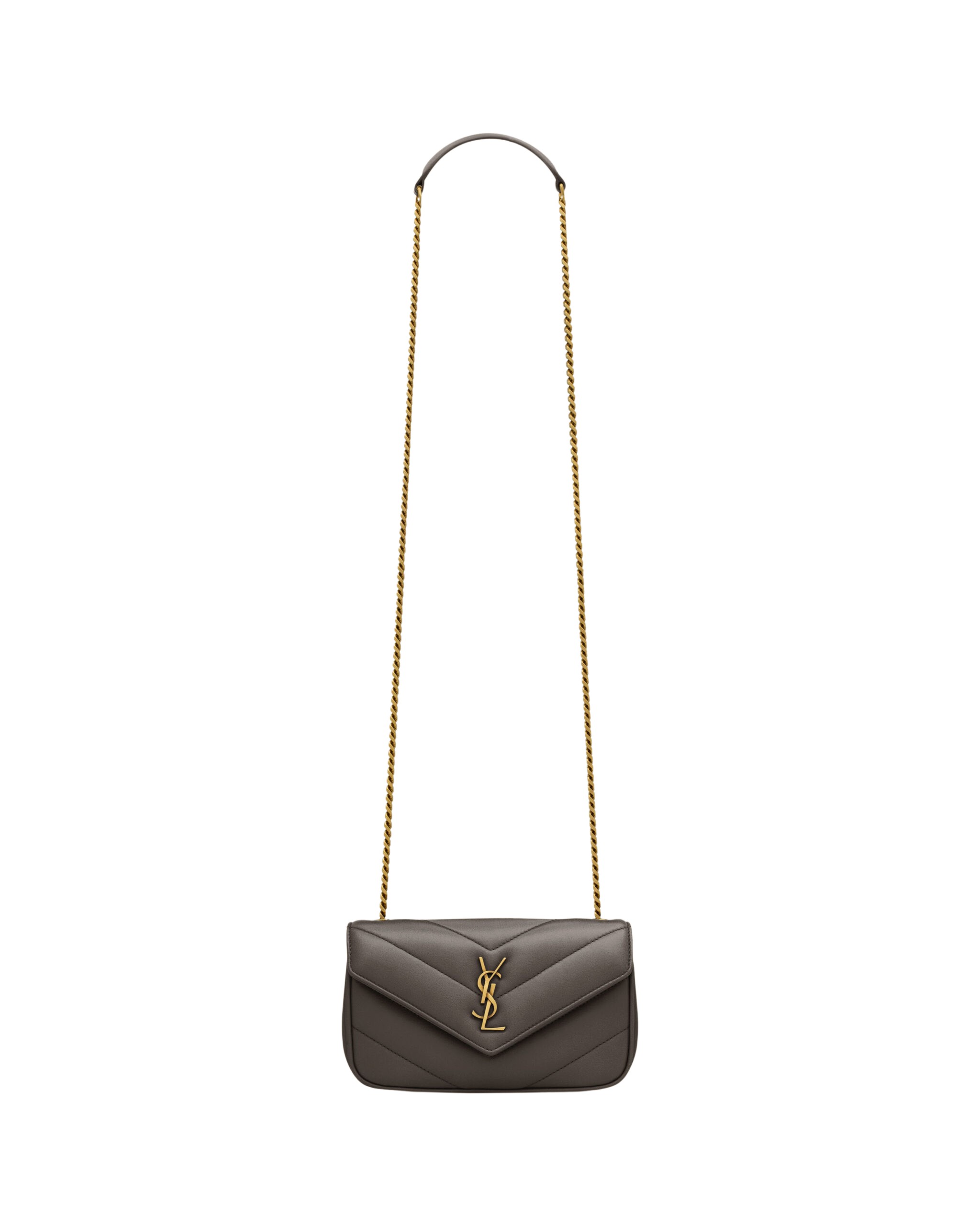 Saint Laurent LOULOU MINI in lambskin designed in Paris