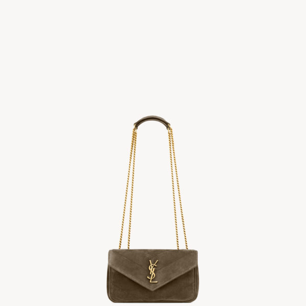 Saint Laurent LOULOU MINI in suede designed in Paris