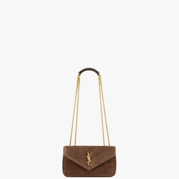 Saint Laurent LOULOU MINI in suede designed in Paris