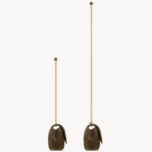 Saint Laurent LOULOU MINI in suede designed in Paris