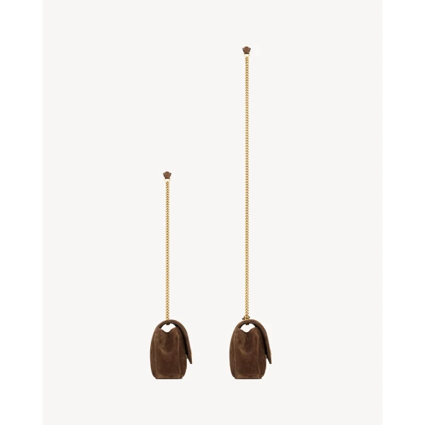 Saint Laurent LOULOU MINI in suede, view 5