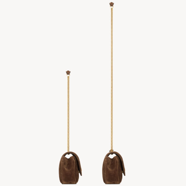 Saint Laurent LOULOU MINI in suede designed in Paris