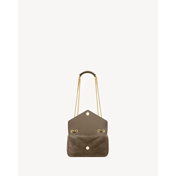 Saint Laurent LOULOU MINI in suede, view 6