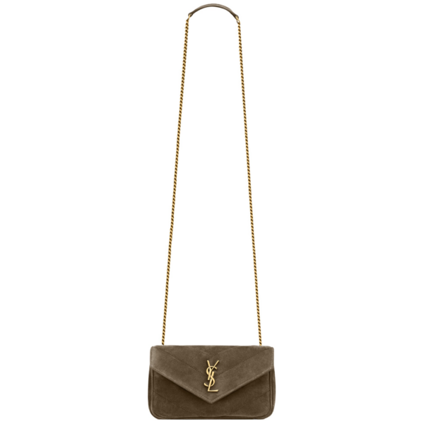 Saint Laurent LOULOU MINI in suede designed in Paris