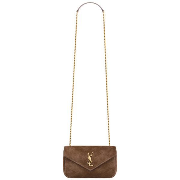 Saint Laurent LOULOU MINI in suede designed in Paris