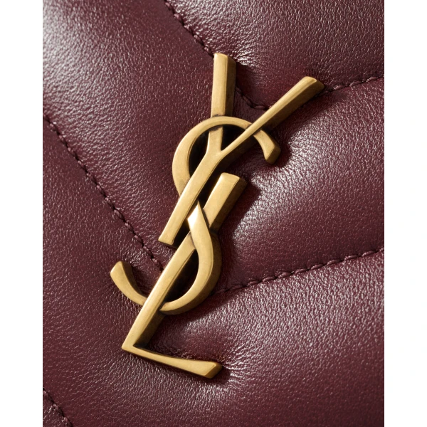 Saint Laurent LOULOU camera bag in MATELASSÉ lambskin, view 5