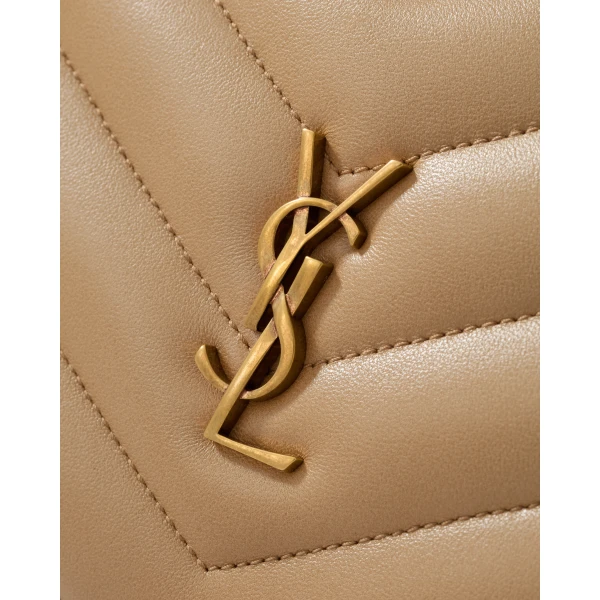 Saint Laurent LOULOU camera bag in MATELASSÉ lambskin, view 5