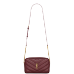 Saint Laurent LOULOU camera bag in MATELASSÉ lambskin designed in Paris