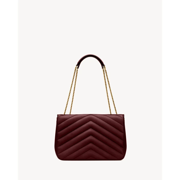 Saint Laurent LOULOU large in MATELASSÉ lambskin, view 3