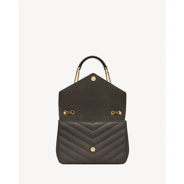 Saint Laurent LOULOU large in MATELASSÉ lambskin, view 5