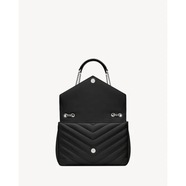 Saint Laurent LOULOU large in MATELASSÉ lambskin, view 5