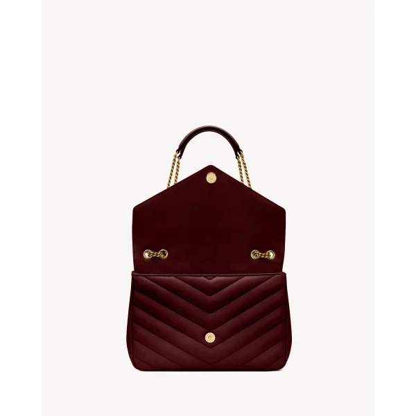 Saint Laurent LOULOU large in MATELASSÉ lambskin, view 5