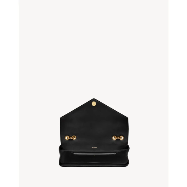 Saint Laurent LOULOU large in MATELASSÉ lambskin, view 5