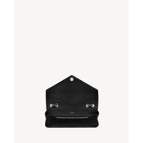 Saint Laurent LOULOU large in MATELASSÉ lambskin, view 6