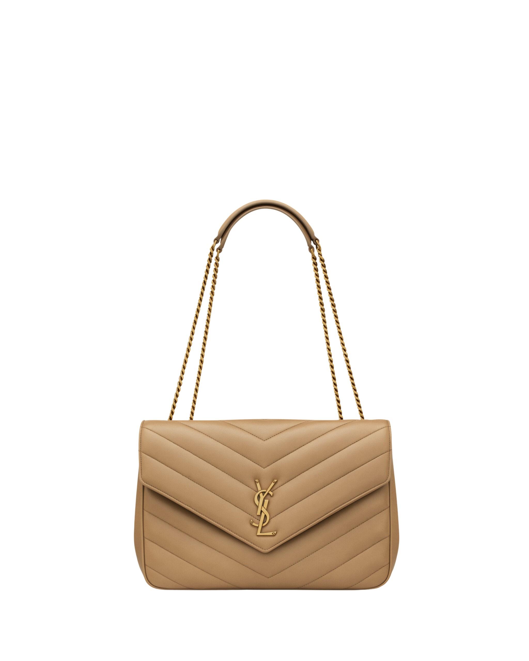 Saint Laurent LOULOU large in MATELASSÉ lambskin
