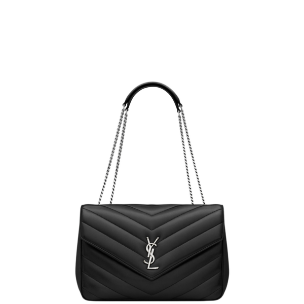 Saint Laurent LOULOU large in MATELASSÉ lambskin designed in Paris