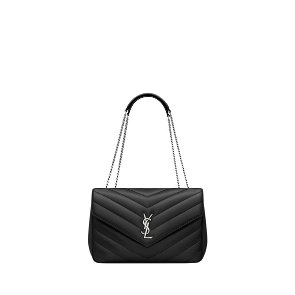 Saint Laurent LOULOU large in MATELASSÉ lambskin designed in Paris